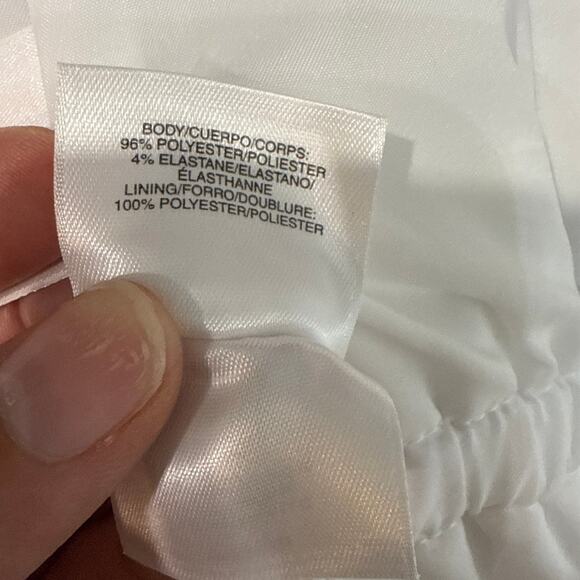 Kasper White Open Front Jacket Sz 1X - Picture 5 of 10